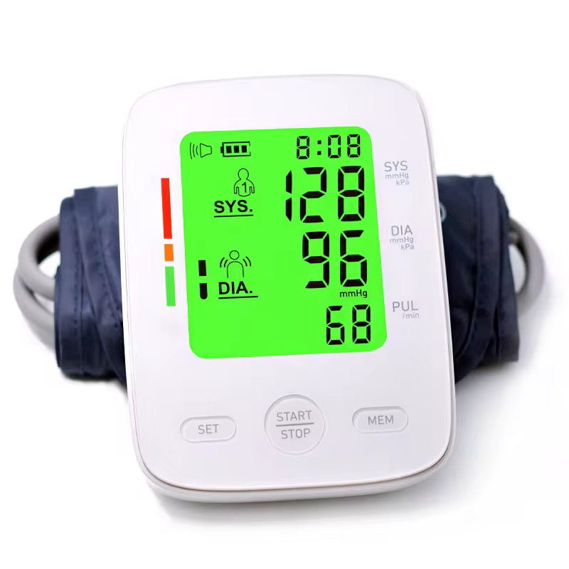 CE MDR Approval Talking Automatic Digital Smart Blood Pressure Monitor Upper Arm Cuff